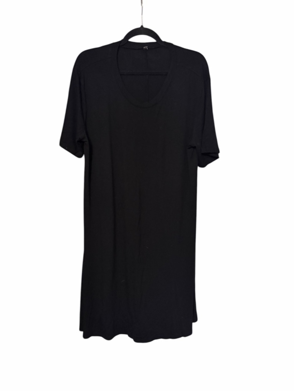 Amazon Black Midi T-Shirt Dress